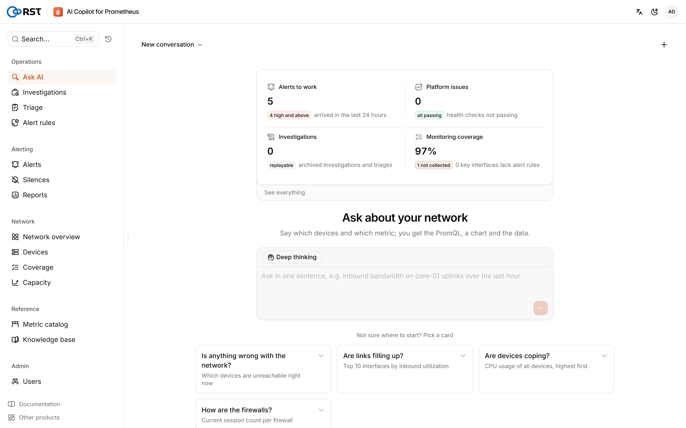 Ask AI home