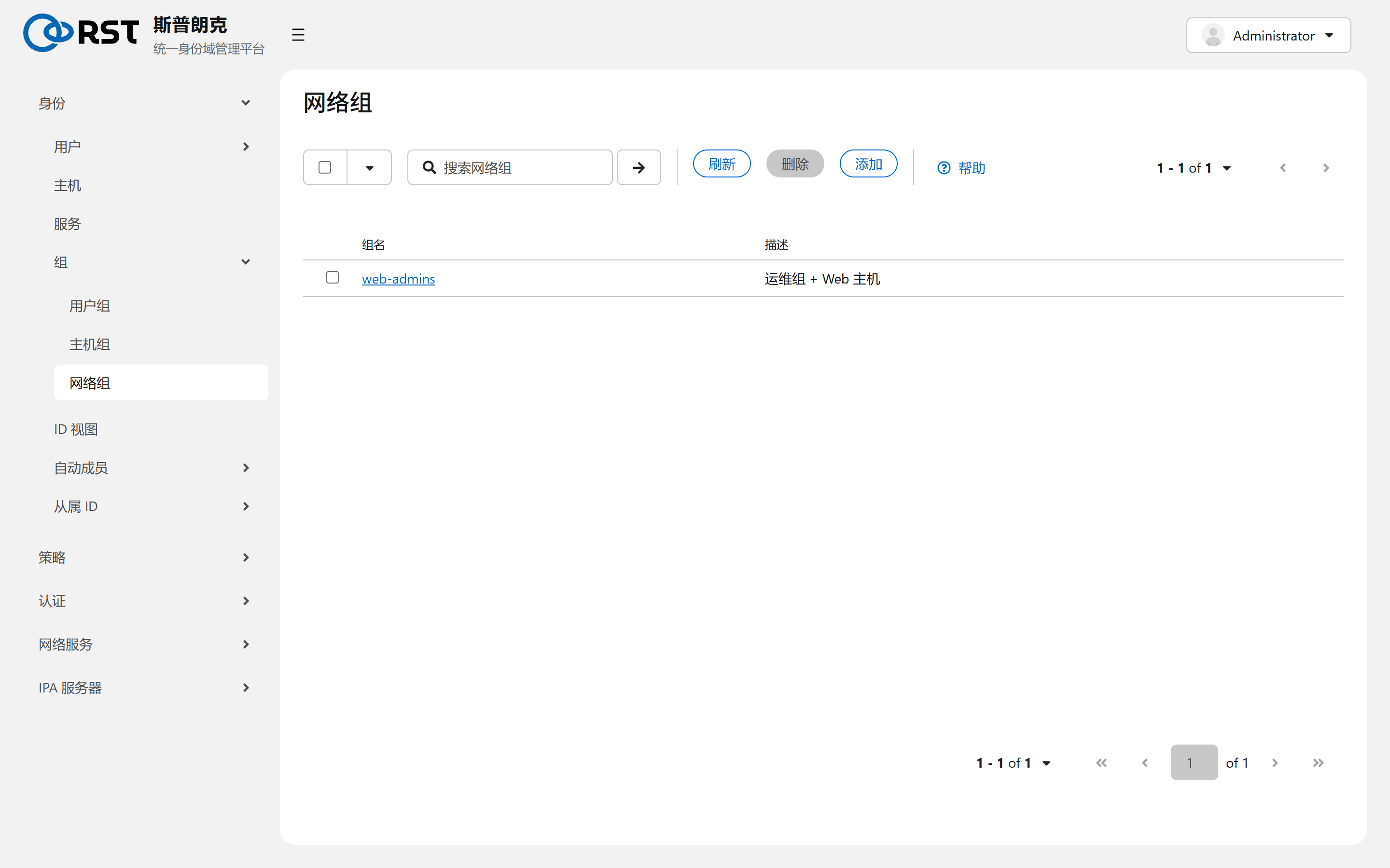 网络组