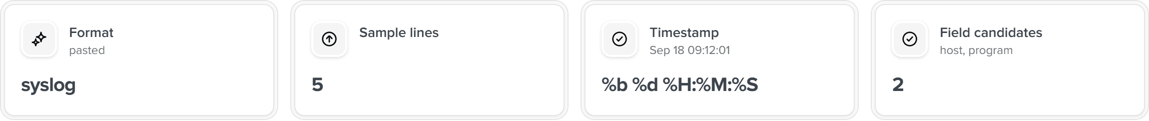 Detection result